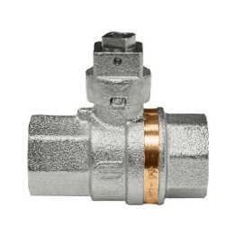 VALVOLA A SFERA GALAXY FF CON CAPPUCCIO PIOMBATURA 1/2" DN 15 PN 63
