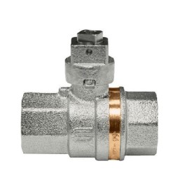 VALVOLA A SFERA GALAXY FF CON CAPPUCCIO PIOMBATURA 1/2" DN 15 PN 63