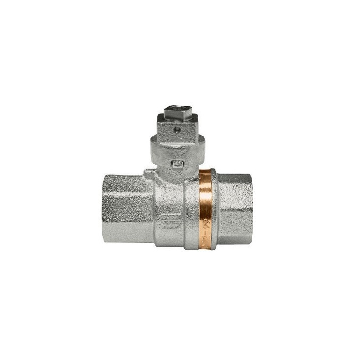 VALVOLA A SFERA GALAXY FF CON CAPPUCCIO PIOMBATURA 1/2" DN 15 PN 63