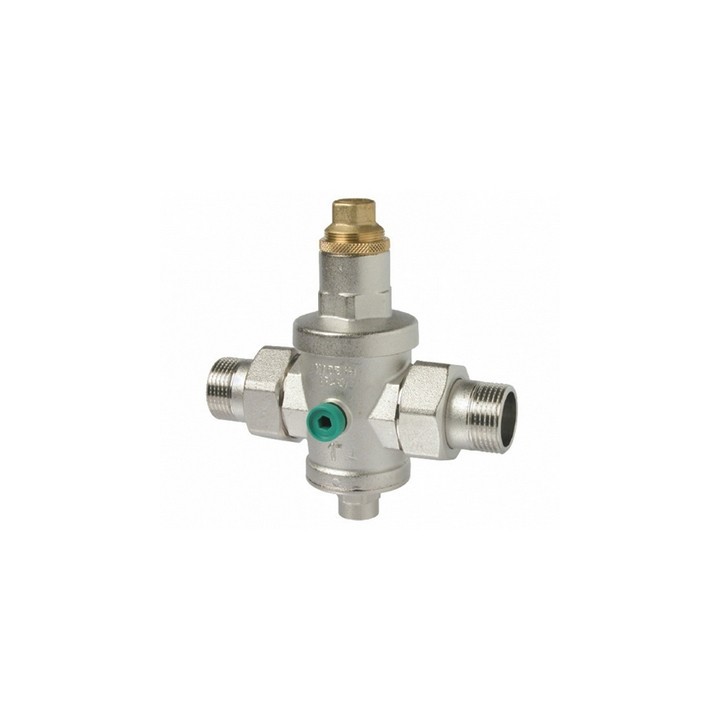 RIDUTTORE DI PRESSIONE CON SEDE INOX E BOCCHETTONI MM 3/4" DN 20