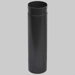 TUBO NERO OPACO - Cm 25 Ø 130