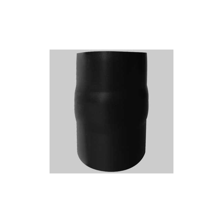 RACCORDO PER STUFE NERO OPACO MM - Ø 130