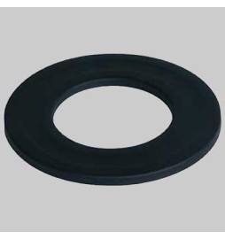 ROSONE DI FINITURA NERO OPACO - Ø 130