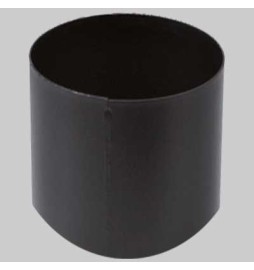 RACCORDO PER STUFE NERO OPACO FF - Ø 120