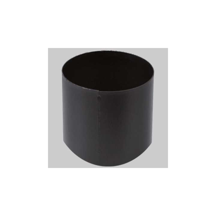 RACCORDO PER STUFE NERO OPACO FF - Ø 130