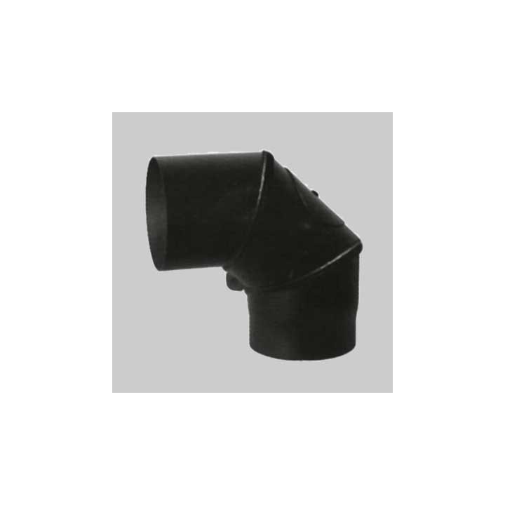 GOMITO A 90° GIREVOLE PER STUFE A LEGNA - Ø 150 mm
