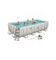 PISCINA POWER STEEL C/TELAIO E ACCES 549X274X122 56466