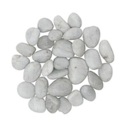 CIOTTOLI LEVIGATI BIANCO CONF 10 KG CIRCA