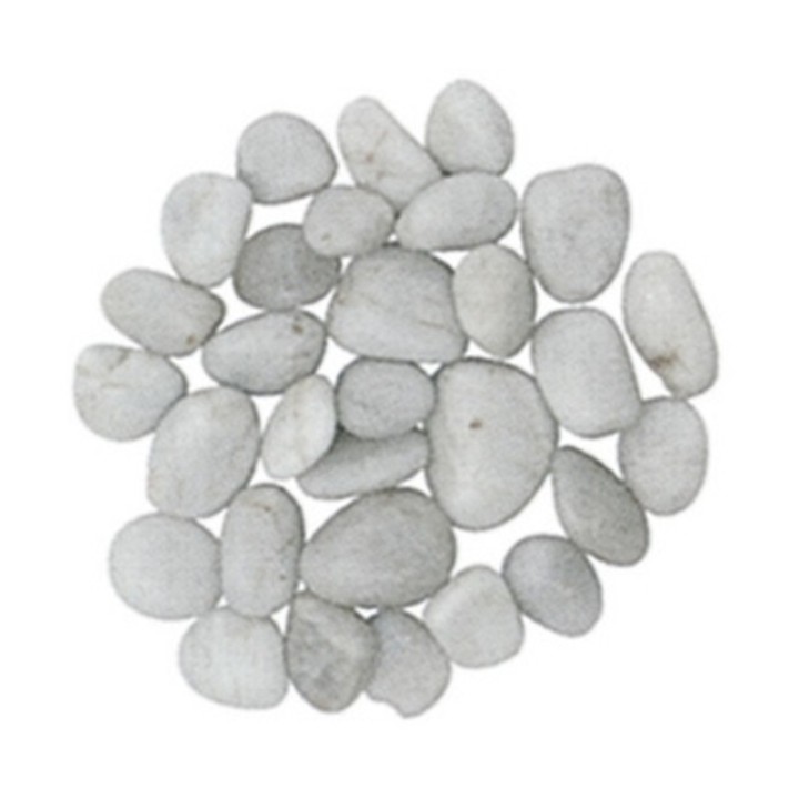 CIOTTOLI LEVIGATI BIANCO CONF 10 KG CIRCA