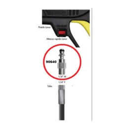 INNESTO RAPIDO P/IDROPULITRICE 1/4 M