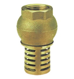 VALVOLA DI FONDO IN OTTONE 1"1/2