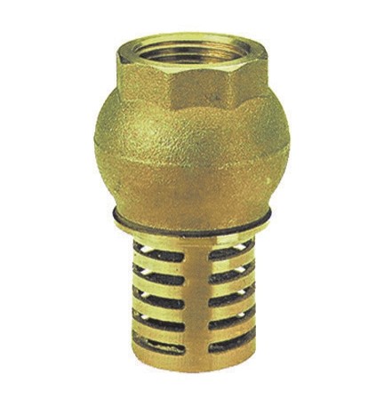 VALVOLA DI FONDO IN OTTONE 1"1/2