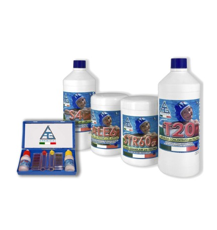 KIT MANUTENZIONE PISCINA PZ. 4+1
