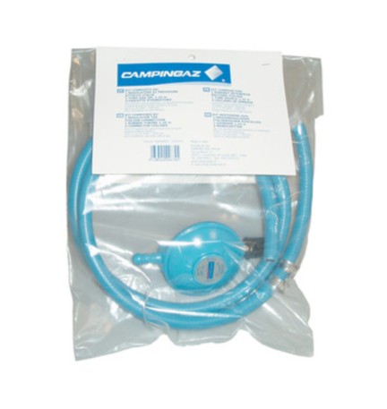 KIT REGOLATORE C/TUBO E FASCETTE P/BARBECUE GAS