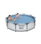 PISCINA STEEL PRO MAX C/TELAIO E POMPA D 305X76 56408