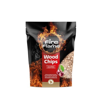 CHIPS FIRE FLAME CILIEGIO 400G