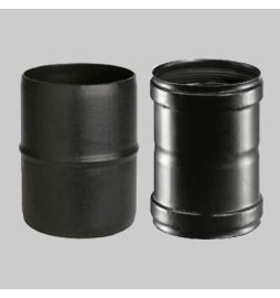 RACCORDO PER TUBO PELLET - Ø 100 mm M/M