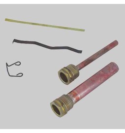 Accessori guaine e molle - Bulbo dm 7 x 8 mm L 100 mm