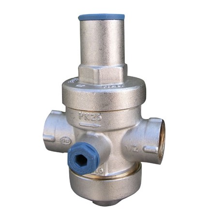 RIDUTTORE DI PRESSIONE A PISTONE PN25 CON SEDE IN ACCIAIO INOX 1/2
