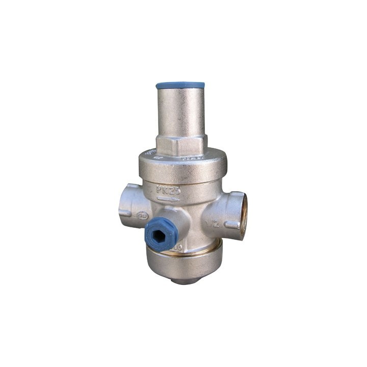 RIDUTTORE DI PRESSIONE A PISTONE PN25 CON SEDE IN ACCIAIO INOX 1/2