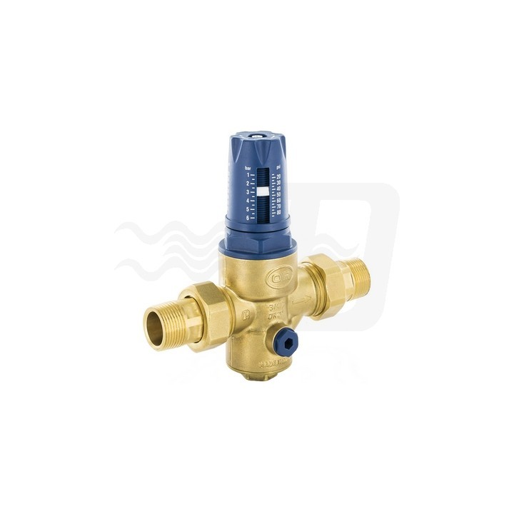 RIDUTTORE DI PRESSIONE A MEMBRANA TWIST PN 25 SENZA MANOMETRO 1/2"