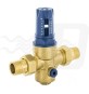 RIDUTTORE DI PRESSIONE A MEMBRANA TWIST PN 25 SENZA MANOMETRO 1/2"
