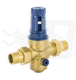 RIDUTTORE DI PRESSIONE A MEMBRANA TWIST PN 25 SENZA MANOMETRO 1"