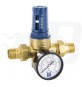 RIDUTTORE DI PRESSIONE A MEMBRANA TWIST PN 25 C/MANOMETRO 3/4"