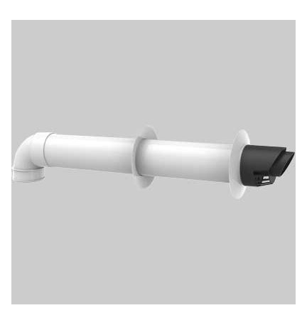 KIT COASSIALE ORIZZONTALE PRE CALDAIA BERETTA 60-100