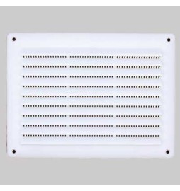 GRIGLIA RETTANGOLARE DA INCASSO - Ø 130 x 370