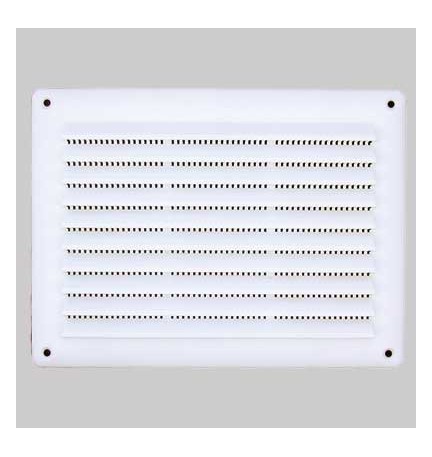 GRIGLIA RETTANGOLARE DA INCASSO - Ø 130 x 370