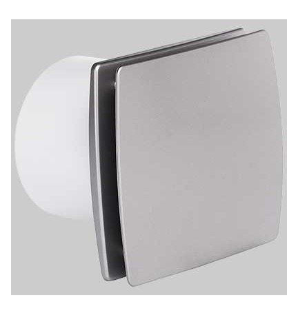 ASPIRATORE ELETTRICO Ø 100 CON FRONTALE CHIUSO - Bianco