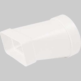 ADATTATORE CIRCOLARE-RETTANGOLARE - Ø 100 - 55 x 110 mm