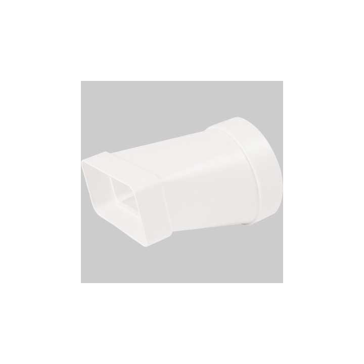 ADATTATORE CIRCOLARE-RETTANGOLARE - Ø 100 - 55 x 110 mm