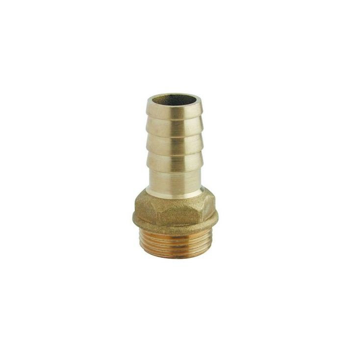 RACCORDO PORTAGOMMA IN OTTONE MASCHIO 1 x 20