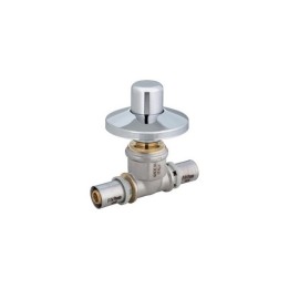 VALVOLA DA INCASSO SOTTOINTONACO CON CANOTTO 16 x 16