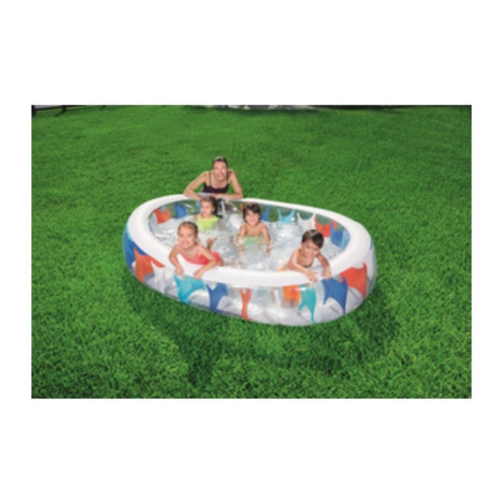 PISCINA KIDDIE ELLIPTIC 152X234XH51CM 54066B