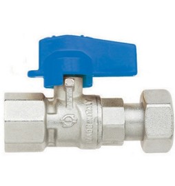 RUBINETTO A SFERA DIRITTO FEMMINA-GIRELLO FEMMINA 1/2" x 1/2" DN 10 PN 10