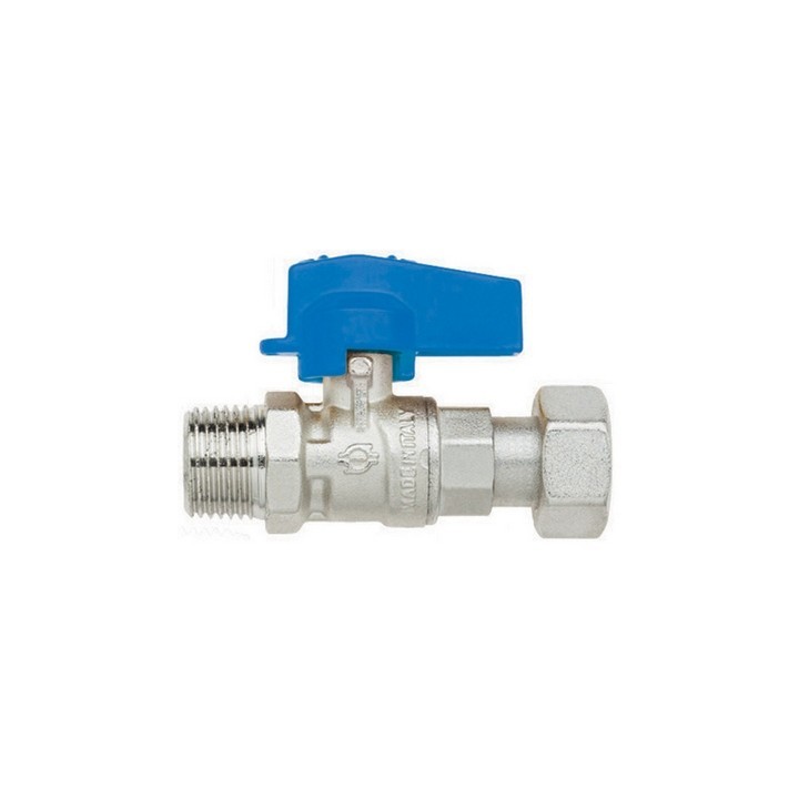 RUBINETTO A SFERA DIRITTO MASCHIO-GIRELLO FEMMINA 1/2" x 1/2" DN 10 PN 10