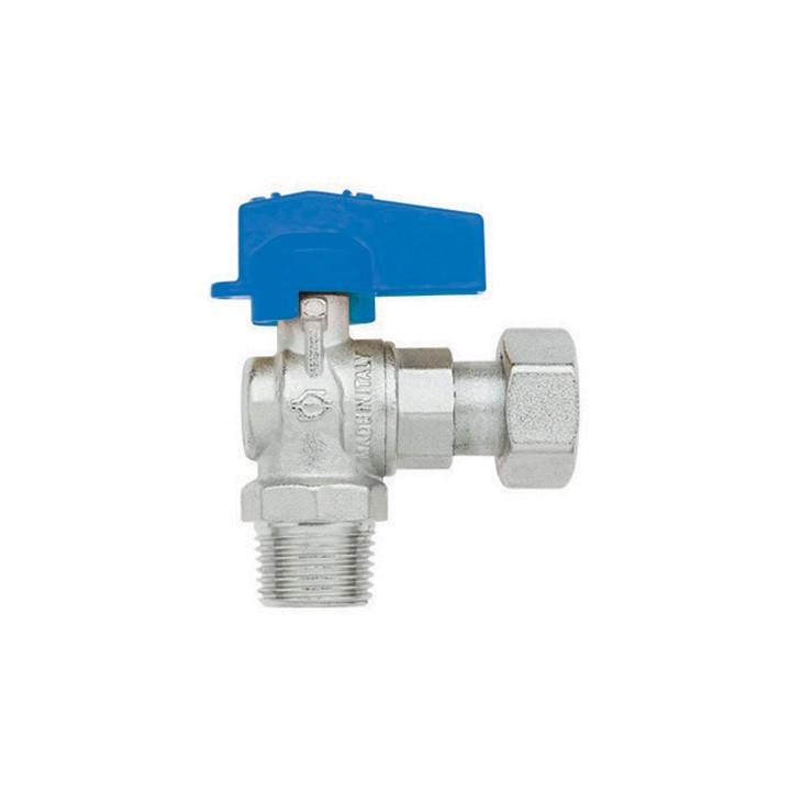 RUBINETTO A SFERA SQUADRA MASCHIO - DADO GIREVOLE FEMMINA 1/2" x 1/2" DN 10 PN 10