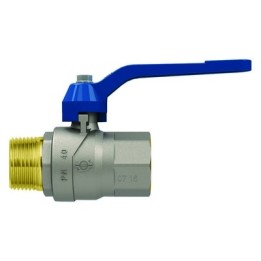VALVOLA A SFERA P.T. CON LEVA EVOLUTION MASCHIO-FEMMINA 1" DN 25 PN 30