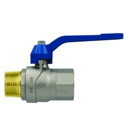 VALVOLA A SFERA P.T. CON LEVA EVOLUTION MASCHIO-FEMMINA 2" DN 50 PN 16