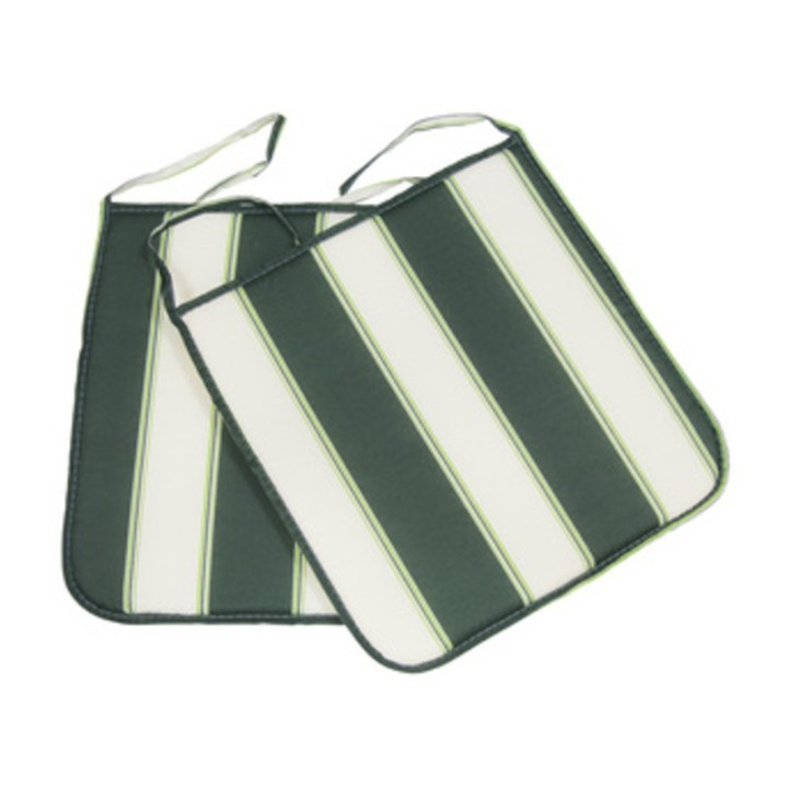 CUSCINO PANAREA 39X39X2CM RIGATO VERDE