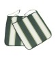 CUSCINO PANAREA 39X39X2CM RIGATO VERDE