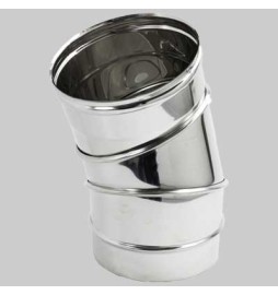 CURVA AISI 316 REGOLABILE DA 0 A 90 - DM 160