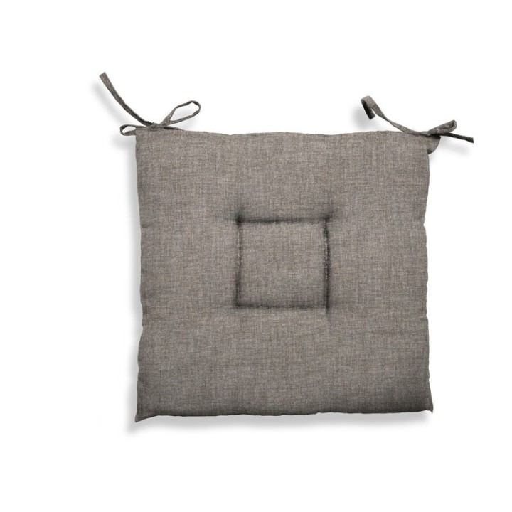 CUSCINO CRETA 40X40X5CM TORTORA1646
