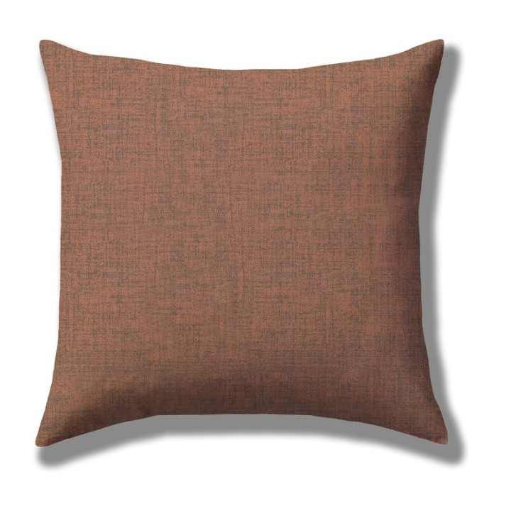 CUSCINO TULIPANO 43X43CM MARRONE 1551
