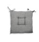 CUSCINO CRETA CM.40X40X5 GRIGIO 1647