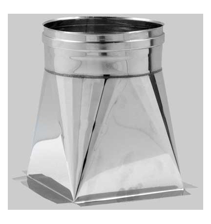 TRAMOGGIA INOX MONOPARETE - 200 x 200 tubo Ø 200