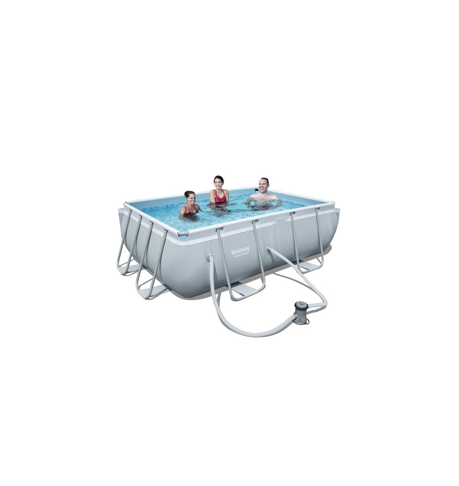 PISCINA POWER STEEL C/TELAIO E ACCES 282X196X84 56629